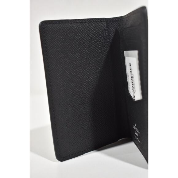 Louis Vuitton Damier Graphite Epi Leather Black Stripe Pocket Organizer Wallet - Picture 6 of 7